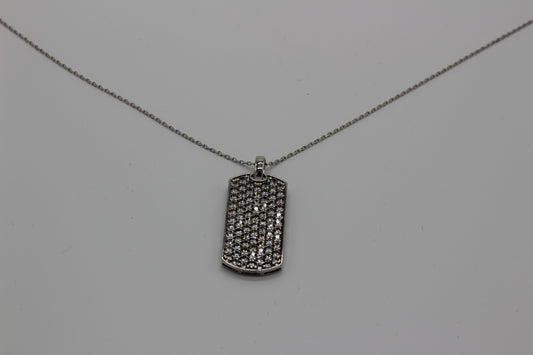 White Topaz Pendant